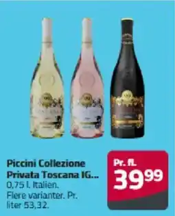 Fleggaard Piccini Collezione Privata Toscana IG tilbud
