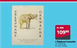Fleggaard L'Éléphant Grenache tilbud