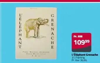 Fleggaard L'Éléphant Grenache tilbud