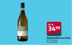 Fleggaard Manfredi Moscato D'Asti Martini Asti tilbud