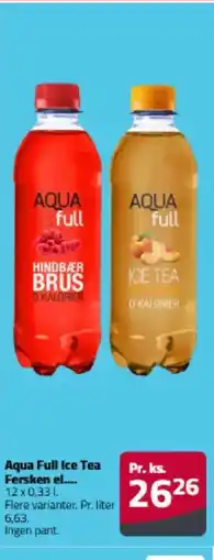 Fleggaard Aqua Full Ice Tea Fersken el.... tilbud