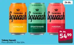 Fleggaard Tuborg Squash tilbud