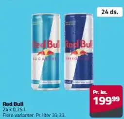 Fleggaard Red Bull tilbud