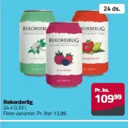 Fleggaard Rekorderlig tilbud