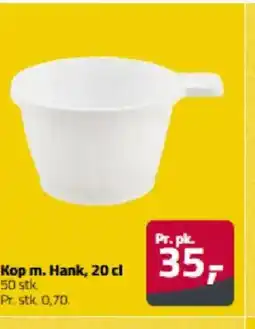Fleggaard Kop m m. Hank, 20 cl tilbud