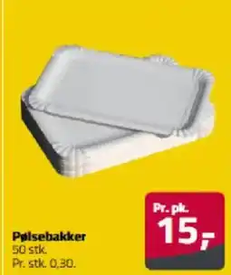 Fleggaard Pølsebakker 50 stk. tilbud