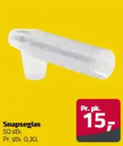 Fleggaard Snapseglas 50 stk. tilbud