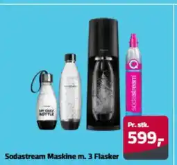 Fleggaard Sodastream Maskine m. 3 Flasker tilbud