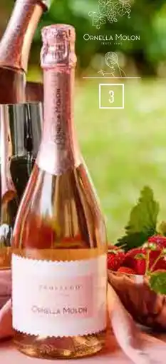 Imerco Prosecco rosé. 75 cl. tilbud