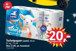 BigDollar Toiletpaper tilbud