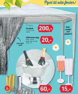 BigDollar Festtelt tilbud