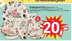 BigDollar Stor tallerken dyb tilbud