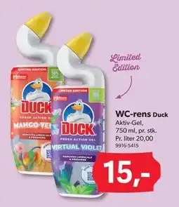 BigDollar WC-rens Duck tilbud