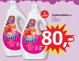 BigDollar Vaskemiddel tilbud