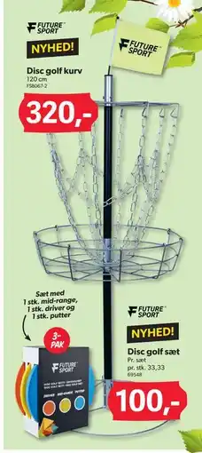 BigDollar Disc golf kurv tilbud