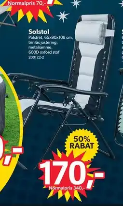 BigDollar Solstol tilbud