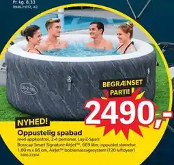 BigDollar Oppustelig spabad tilbud