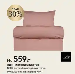 SENG HØIE HARMONI SENGETØJ tilbud