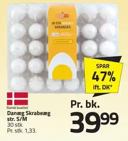 Fleggaard Danæg Skrabeæg str. S/M tilbud