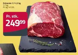 Fleggaard Entrecote 1,7-2,2 kg tilbud