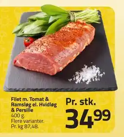 Fleggaard Filet m. Tomat & Ramsløg el. Hvidløg & Persille tilbud
