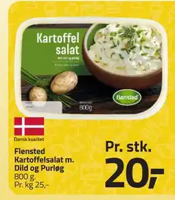 Fleggaard Flensted Kartoffelsalat m. Dild og Purløg tilbud