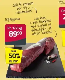 Fleggaard Fersk Oksemørbrad tilbud