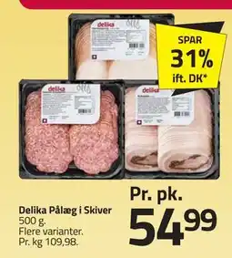 Fleggaard Delika Pålæg i Skiver tilbud