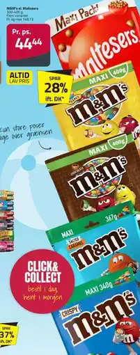Fleggaard M&M’s el. Maltesers tilbud