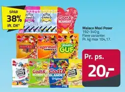 Fleggaard Malaco Maxi Poser tilbud