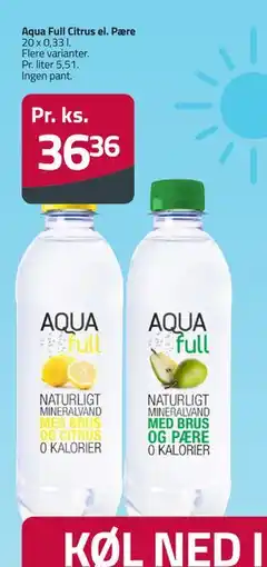 Fleggaard Aqua Full Citrus el. Pære tilbud