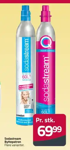 Fleggaard Sodastream Byttepatron tilbud