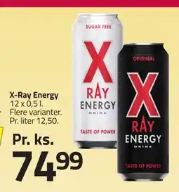 Fleggaard X-Ray Energy tilbud