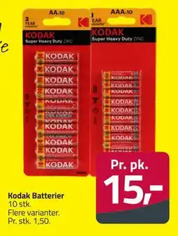 Fleggaard Kodak Batterier tilbud