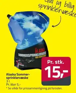 Fleggaard Alaska Sommersprinklervæske tilbud
