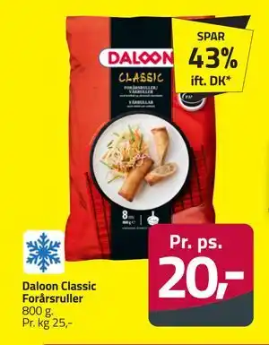 Fleggaard Daloon Classic Forårsruller tilbud