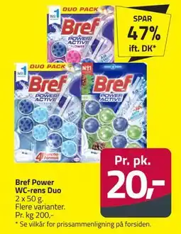 Fleggaard Bref Power WC-rens Duo tilbud