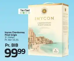 Fleggaard Inycon Chardonnay Pinot Grigio tilbud