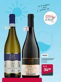 Fleggaard Castel del Lago Pinot Grigio DOC el. Veneto Appassimento IGT tilbud
