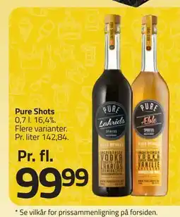 Fleggaard Pure Shots tilbud