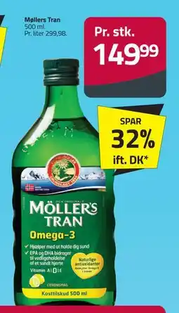 Fleggaard Møllers Tran tilbud