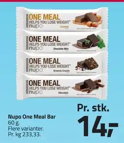 Fleggaard Nupo One Meal Bar tilbud