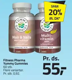 Fleggaard Fitness Pharma Yummy Gummies tilbud