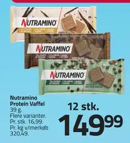 Fleggaard Nutramino Protein Vaffel tilbud