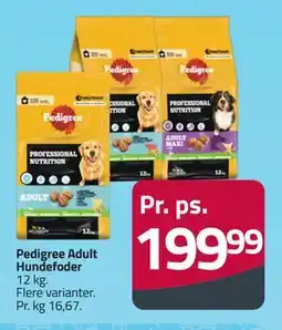 Fleggaard Pedigree Adult Hundefoder tilbud