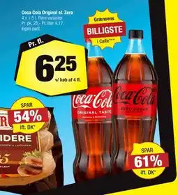 Calle Coca Cola Original el. Zero tilbud