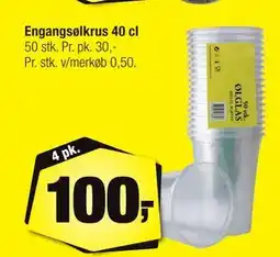 Calle Engangsølkrus 40 cl tilbud