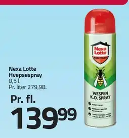 Fleggaard Nexa Lotte Hvepsespray tilbud