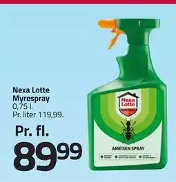 Fleggaard Nexa Lotte Myrespray tilbud