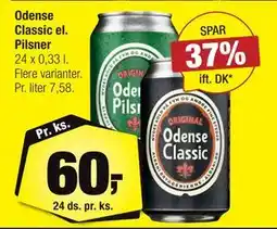Calle Odense Classic el. Pilsner tilbud